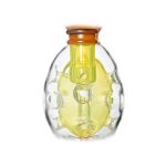Oval Sphere Glass Dab Rig W/ Opal Triseed Perc