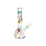 difflite Bong With Flowers & Fruit 10 Inch