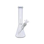 Clear Beaker Glass Bong With Narrow Neck 10 Inch
