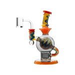Heady Wigwag Ball Rig Opal Flower of Life Perc