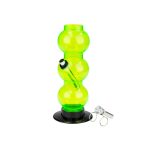 6" Acrylic Triple Bubble Bong